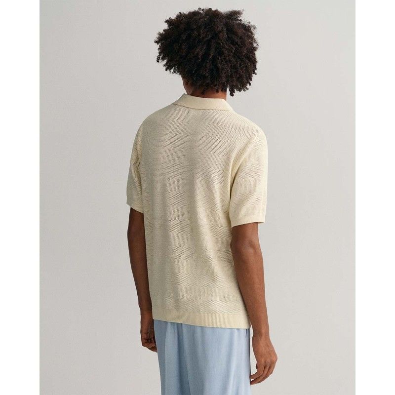 GANT Textured Cotton Polo Shirt - 3G8030163