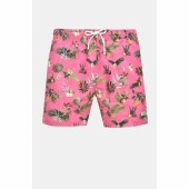 Boss Floral-print swim shorts with logo detail - 50473762 - BOSS