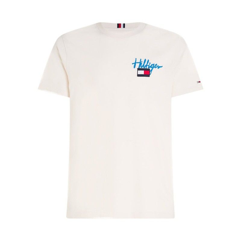 TOMMY HILFIGER PAINTED GRAPHIC TEE - MW0MW31266