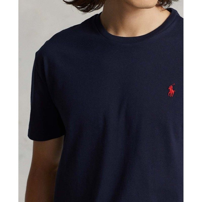 Custom Slim Fit Jersey Crewneck T-Shirt - 5@710680785004 - POLO RALPH LAUREN