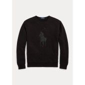 Leather-Pony Fleece Sweatshirt - 710920221001 - POLO RALPH LAUREN