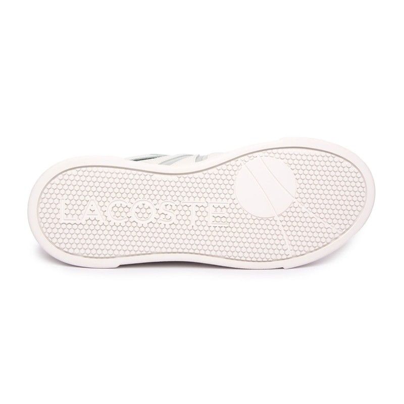 Women's Lacoste L002 White Grey Pink Sneakers - 37-46CFA002314X - LACOSTE