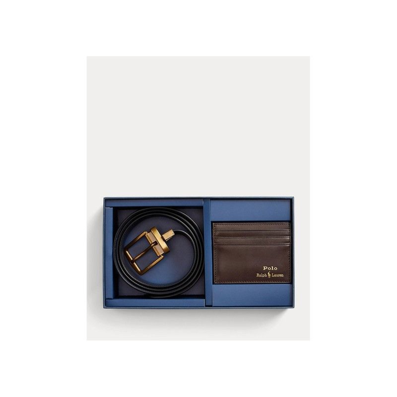 Leather Belt & Card Case Gift Set - 405880721002 - POLO RALPH LAUREN