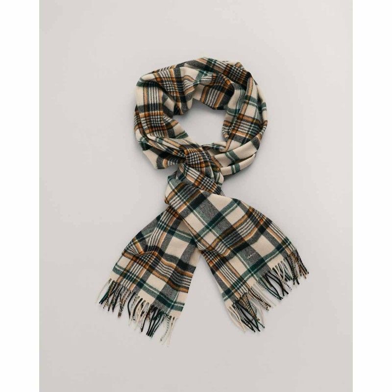 Woven Checked Scarf - 3G9920209 - GANT