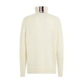 DC CABLE ROLL NECK - MW0MW33081 - TOMMY HILFIGER