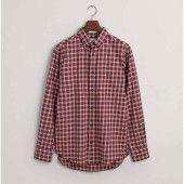 Regular Fit Micro Tartan Flannel Shirt - 3G3230213 - GANT
