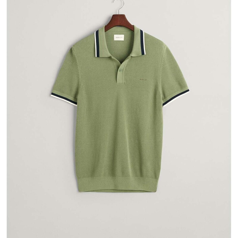 Cotton Piqué Polo Shirt - 3G8030202 - GANT