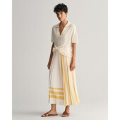 Striped Pleated Skirt - 3GW4400124 - GANT