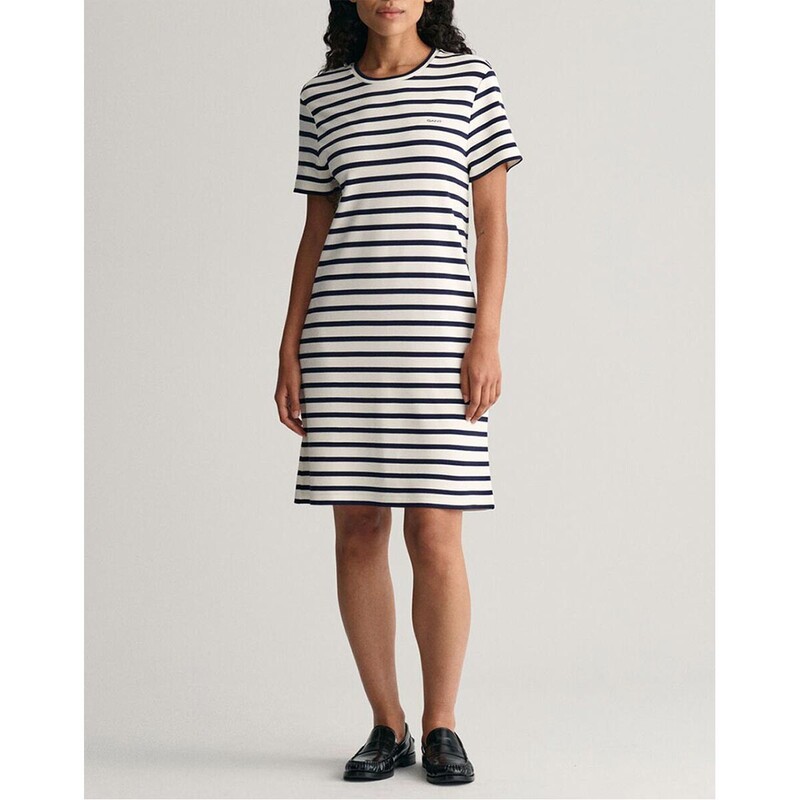Striped T-Shirt Dress - 3GW4200831 - GANT
