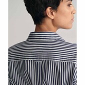 Striped Poplin Shirt Dress - 3GW4503325 - GANT