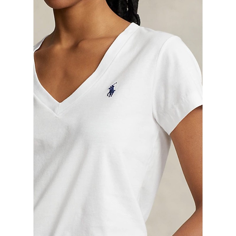 Cotton Jersey V-Neck T-Shirt - 211902403001 - POLO RALPH LAUREN