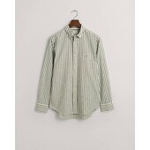 Regular Fit Striped Cotton Linen Shirt - 3G3240060 - GANT