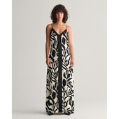 Palm Print Strap Dress - 3GW4503313 - GANT