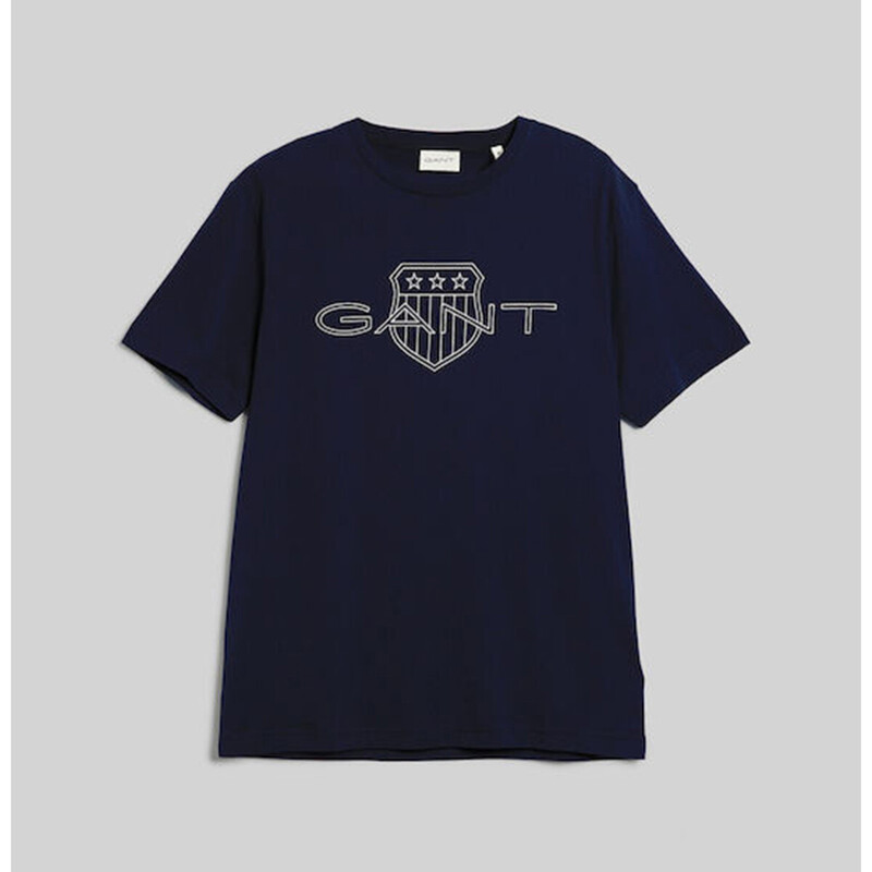 Ανδρικό T-shirt Κοντομάνικο - Gant - 3G2005143 - GANT