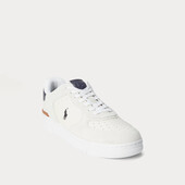 Masters Court Leather-Suede Trainer - 809923935001 - POLO RALPH LAUREN