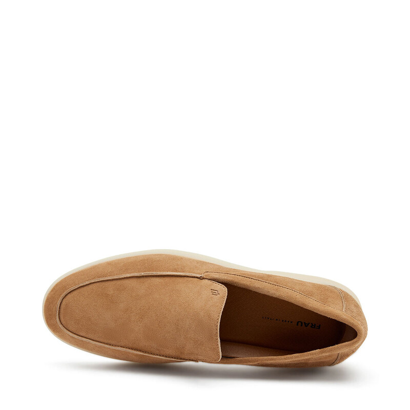 Suede leather loafers - 32B0 - FRAU