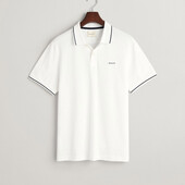 Tipped Piqué Polo Shirt - 3G2062034 - GANT
