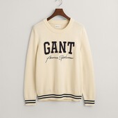 Collegiate Crew Neck Sweater - 3G8030204 - GANT
