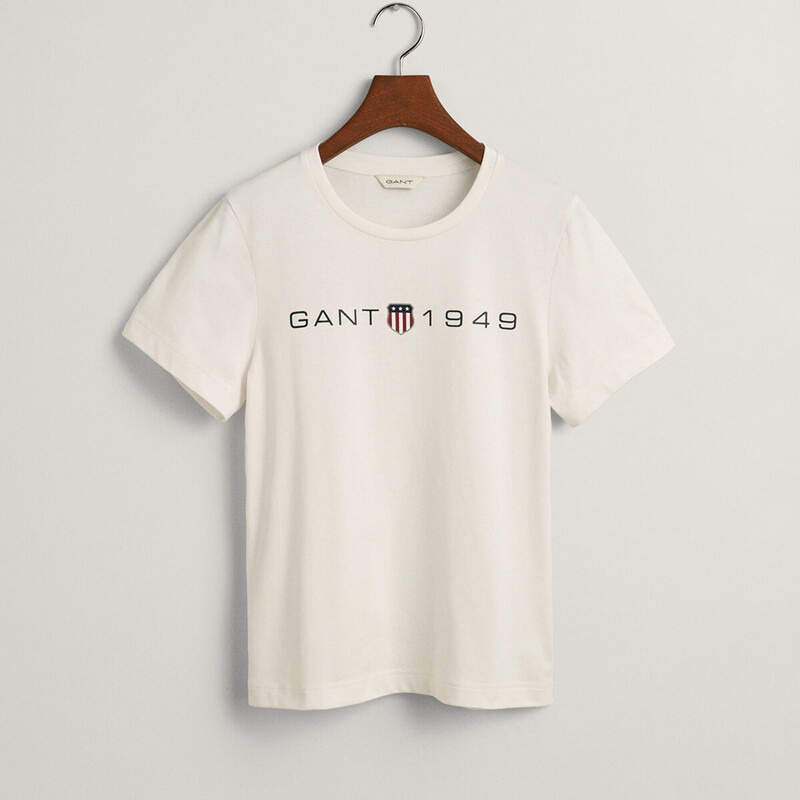 Archive Shield Print T-Shirt - 3GW4200753 - GANT