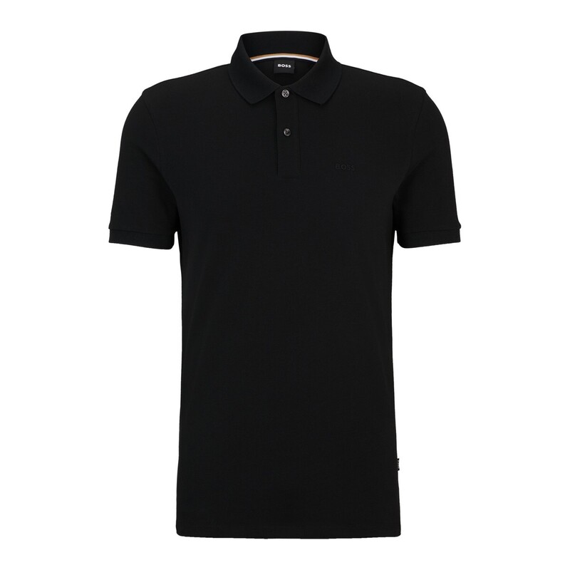 REGULAR-FIT POLO SHIRT IN COTTON WITH EMBROIDERED LOGO - 7@50468362 - BOSS