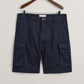 Relaxed Fit Twill Cargo Shorts - 3G205069 - GANT