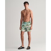 Hawaiian Print Swim Shorts - 3G922416008 - GANT