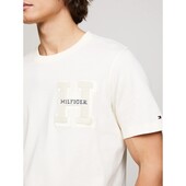 BOUCLE H EMBRO TEE - MW0MW34436 - TOMMY HILFIGER