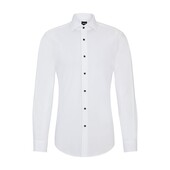 SLIM-FIT DRESS SHIRT IN EASY-IRON STRETCH COTTON - 50503239 - BOSS