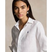 Relaxed Fit Linen Shirt - 211920516006 - POLO RALPH LAUREN