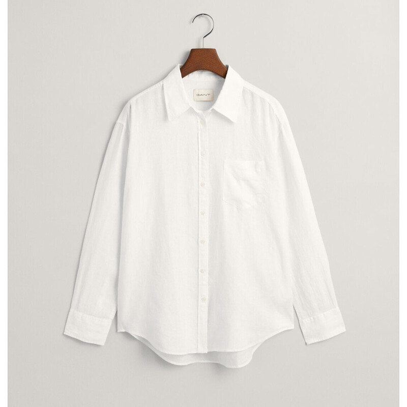 Relaxed Fit Linen Shirt - 3GW4300319 - GANT